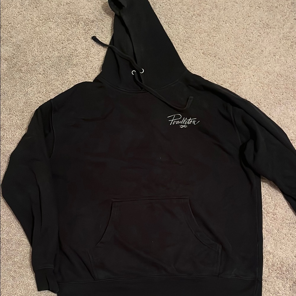 Pendleton Black Hoodie for Men